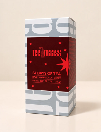 Adventskalender mit 24 Teebeuteln von Tee Maass.